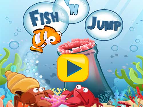 Fish n Jump - Kids Physics Game - www.youplay.mobi