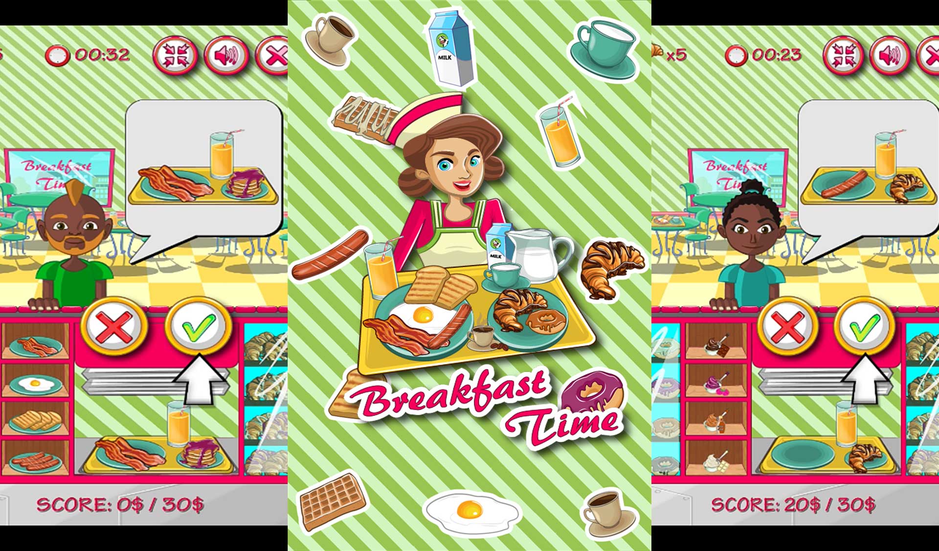 Breakfast Cooking Game - www.wootgames.com