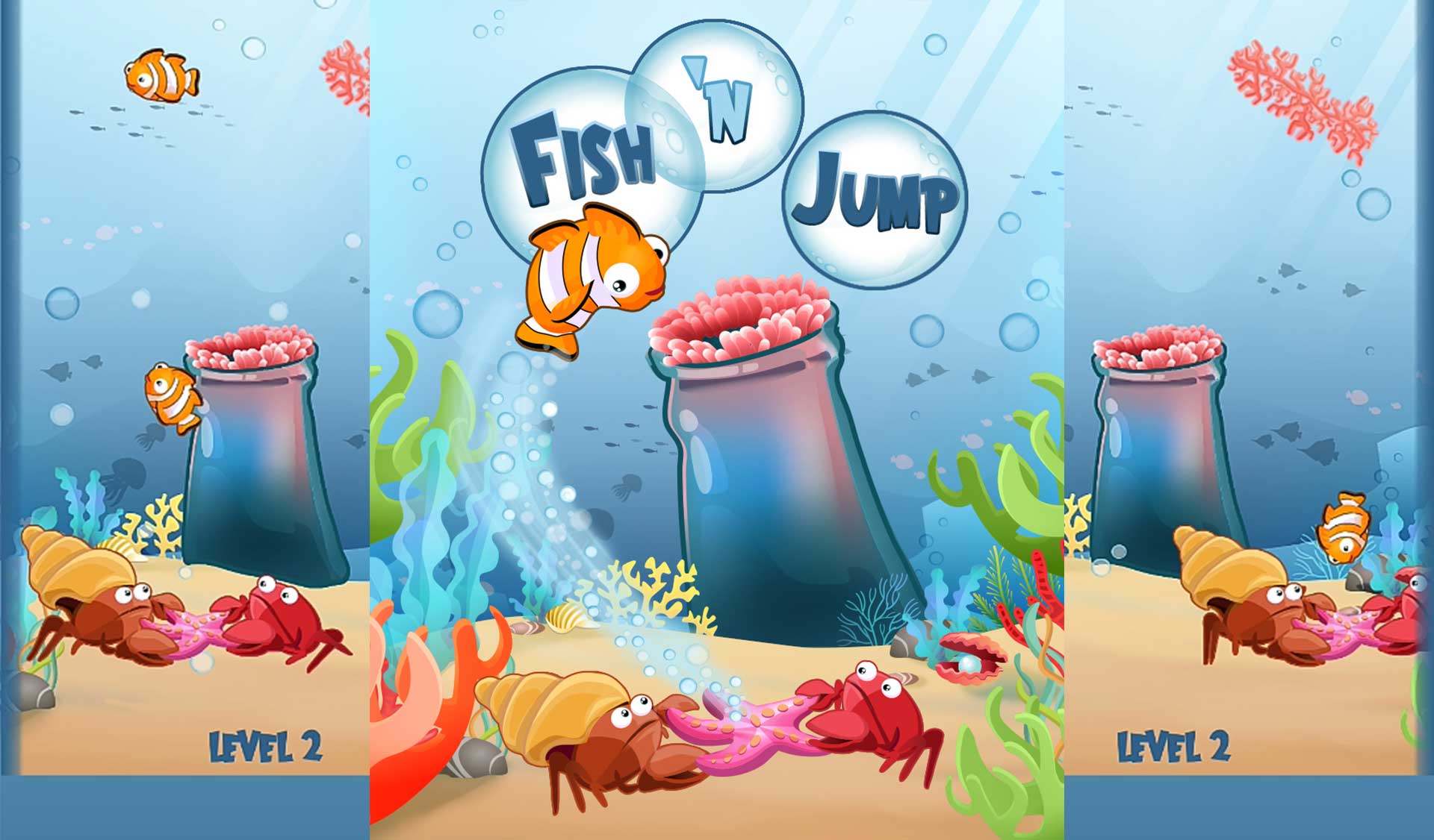 Fish n Jump - Kids Physics Game - www.youplay.mobi